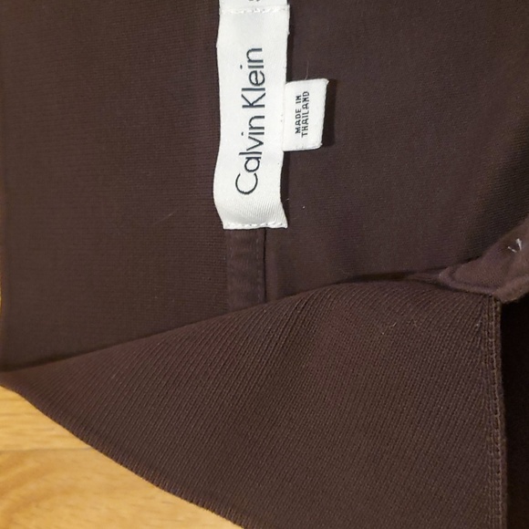 CALVIN KLEIN Brown Polo Shirt - Picture 7 of 8